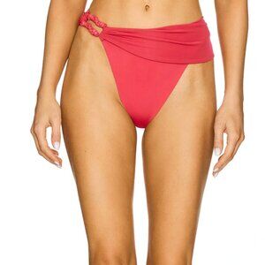 NEW Vix Swimwear Holly Hot Pants Brazilian Bikini Bottoms in Red